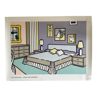 Roy Lichtenstein (1923-1997), Interior With Waterlilies, 1991, Copyright Estate of Roy Lichtenstein/Dacs 2000, Printed in Britain For Sale