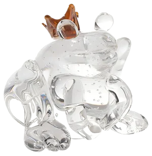 Italian Glass Frog Prince from VGnewtrend