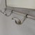 Art Deco Wall Coat Rack with Adjustable Faceted Mirror in Chrome Frame, 1930s For Sale - Image 10 of 14