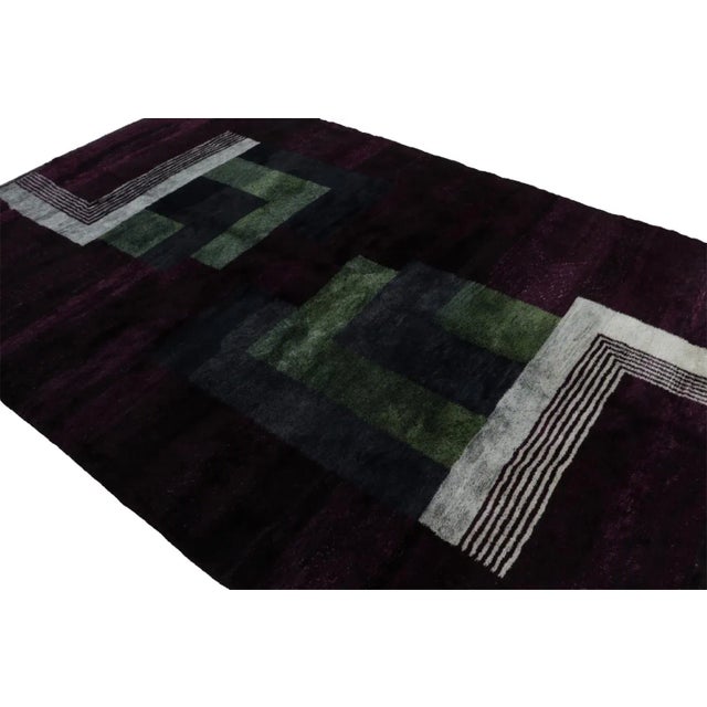 This hand-knotted wool 7x10 Moroccan rug by Rug & Kilim represents an exciting new line of modern tribal rugs. Its design...