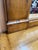 Brown Louis XV Style Console Table and Mirror in Oak, 1950s For Sale - Image 8 of 9
