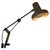 Black Mid-Century Adjustable Task Lamp in Cream and Black Metal, Germany, 1970s For Sale - Image 8 of 8
