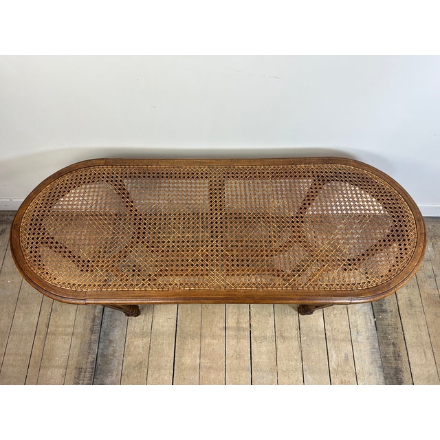 Louis XVI Style Piano Bench in Walnut, 1890s For Sale - Image 9 of 10