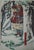 Late 19th Century 1882 Toyoyoshi Triptych | Tadanobu's Disguised Ride on Snowy Mt. Yoshino | Antique Meiji Print For Sale - Image 5 of 9