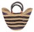 Large African Ghanian Bolga Basket 19" H by 19" W For Sale