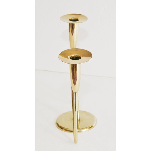Hagenauer Candlestick from Werkstätte Hagenauer Wien, 1940s For Sale - Image 4 of 9