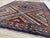 Fine Afghan Kazak Style Rainbow Sunburst Wool Rug 5x7 For Sale - Image 10 of 13