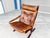 Wood 1960s Mid Century "Siesta" Chair & Ottoman Attributed to Ingmar Relling for Westnofa For Sale - Image 7 of 15