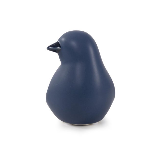 Ceramic Delft Blue Bird For Sale - Image 7 of 11