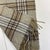Textile Late 20th Century Burberry Greyish Green Plaid 50% Cashmere 50% Wool Scarf For Sale - Image 7 of 8