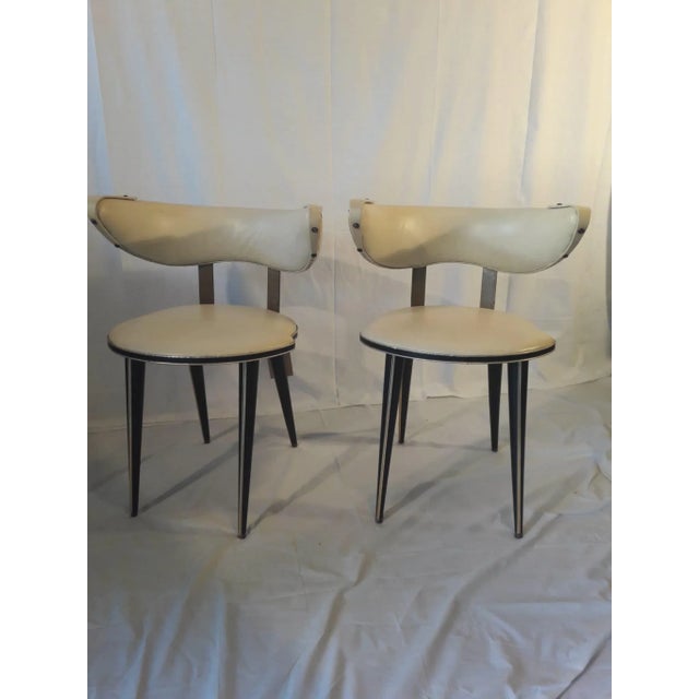1960s Set of Mid-Century Dining Chairs by Mascagni For Sale - Image 5 of 5