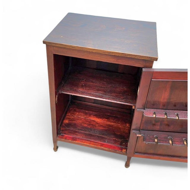 Wooden Liquor Cabinet, 1930s For Sale - Image 4 of 17