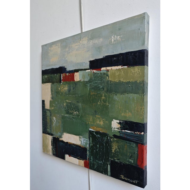 Contemporary Lines of Earth, Abstract Landscape, Contemporary, Framed by Sophie Dumont For Sale - Image 3 of 8
