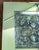 Mid-Century Modern Mid-Century Mirror Shadowbox Frame With Repousse Silver Floral Art For Sale - Image 3 of 13