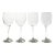 1990s Arthur Court “Grape” Wine Glasses - Set of 4 For Sale