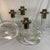 Mid-Century Modern 1950s Dorothy Thorpe Lucite Pretzel Twist Lucite Candlestick Holders - Pair, Double and Triple For Sale - Image 3 of 8