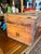 Industrial Early 20th Century Folk Art Slant-Lid Desk Box - Repurposed Antique Dynamite Crate For Sale - Image 3 of 8