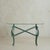 Neoclassical Vintage French Neoclassical Horse Motif Iron Console Table For Sale - Image 3 of 11