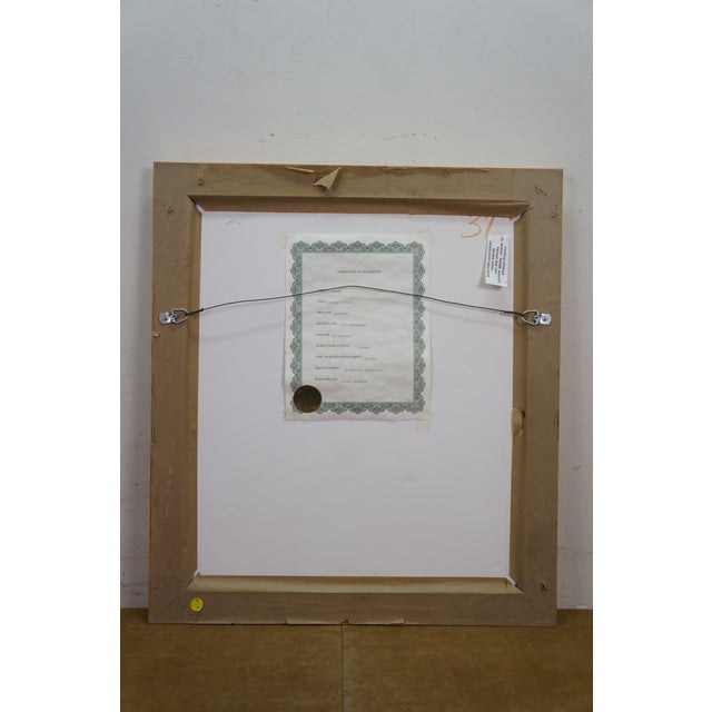 Printmaking Materials Mid 20th Century Pierre-Auguste Renoir Le Chapeau Épinglé Pinning the Hat Lithograph Reproduction For Sale - Image 7 of 11