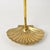 Mid 20th Century Solid Brass Seashell Handle Fireplace Tool Set With Scallop Shell Base Stand For Sale - Image 11 of 15