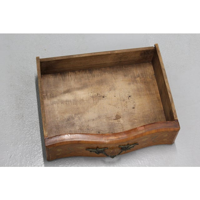 French Inlaid Wood Chest of Drawers, 1930s For Sale - Image 17 of 18