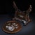 Late 20th Century Wooden Table Screen With Mother-of-Pearl Bird and Floral Inlay For Sale - Image 4 of 10