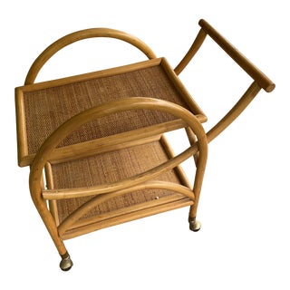 Vintage Bentwood Bar Cart For Sale