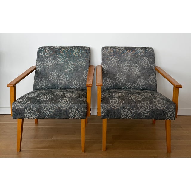 Set of Mid-Century Modern Armchairs from Mier, 1960s For Sale - Image 12 of 18