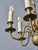 2000 - 2009 Antique Bronze 6-Arm Chandelier For Sale - Image 5 of 9