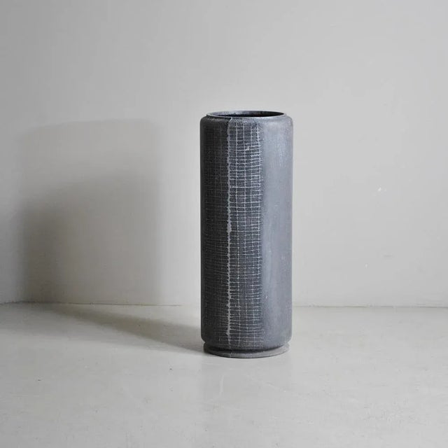 1970s Worked Spindle Cast Vase by Burchiellaro Lorenzo, 1970s For Sale - Image 5 of 8