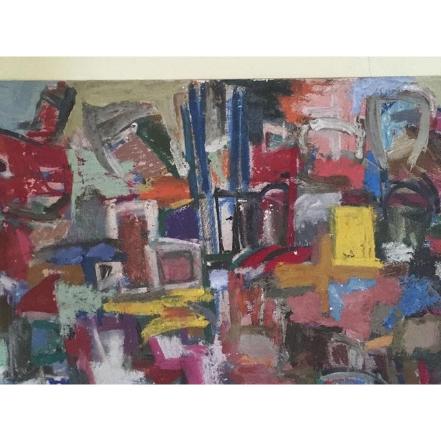 Ermete Lancini, Abstract Composition, 1960, Painting For Sale - Image 7 of 18