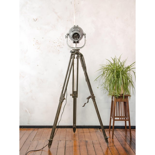 Patt 23 Spotlight Floor Lamp in Bead-Blasted Aluminium from Strand Electric, England, 1960s For Sale - Image 16 of 16
