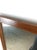Mid-Century Modern Mid Century Modern Mountable Mirror With Walnut Frame For Sale - Image 3 of 16
