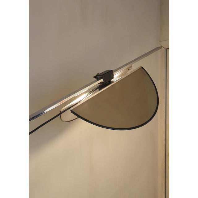 Italian Chrome Compass Floor Lamp, 1970s For Sale - Image 4 of 10