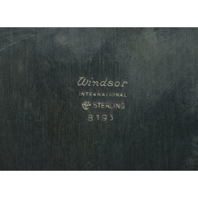 Myopia Hunt Club Windsor Sterling Silver C1988 Fourball Ashtray For Sale - Image 4 of 4