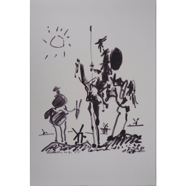 After Pablo Picasso, Don Quixote, Lithograph For Sale - Image 6 of 7