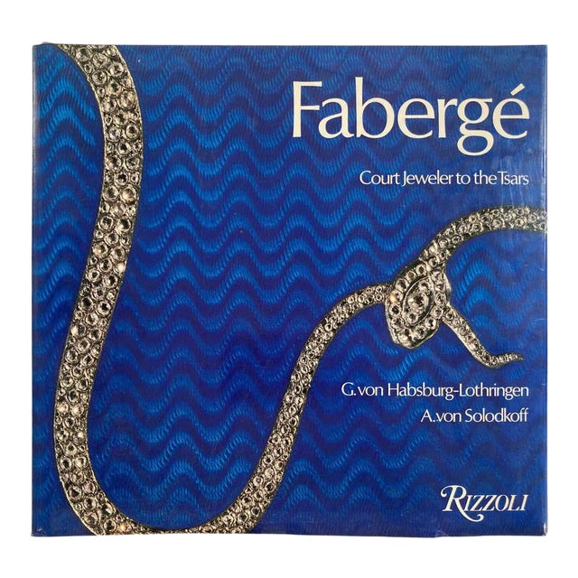 Fabergé Court Jeweler to the Tsars Hardcover Table Book For Sale
