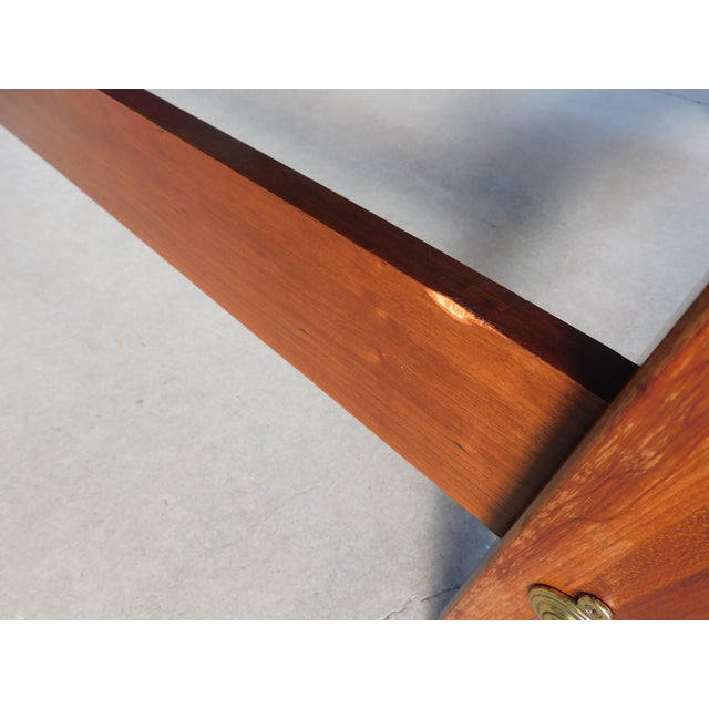 Ethan Allen American Impressions Full Size Shaker Style Tester Poster Bed For Sale - Image 12 of 12