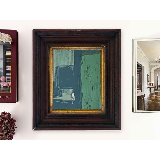 Step into a world where evergreen meets calm. “River Moss V” is a striking original abstract painting designed to evoke...
