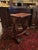 Chinoiserie 19th Century Chinese Export Red Lacquer Chinoiserie Nesting Tables – Set of Three, C. 1850–1890 [Sp] For Sale - Image 3 of 12