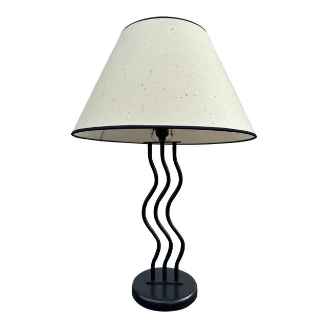 Postmodern Squiggle Table Lamps For Sale