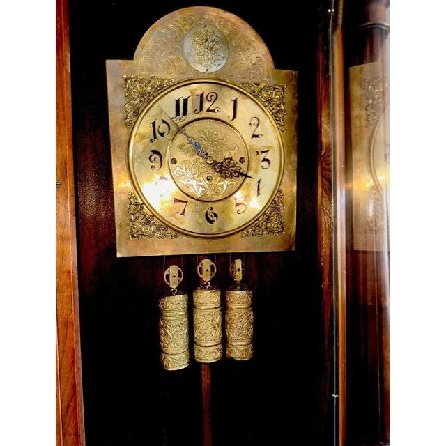 19th Century German Quarter Strike Vienna Standing Regulator