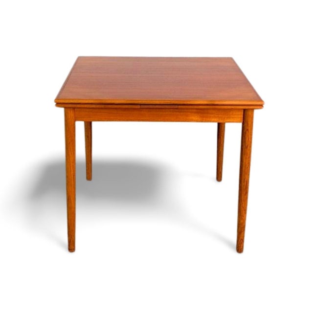 Vintage Danish Extendable Teak Dining Table, 1960s For Sale - Image 13 of 13