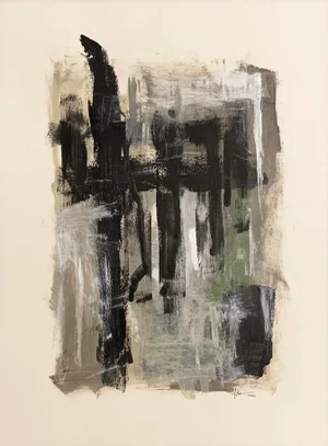 "Untitled 92" Contemporary Abstract Acrylic Painting by J. Kent Martin