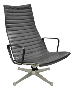 Vintage Herman Miller Charles and Ray Eames Design Swivel Aluminum Group Chair