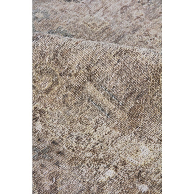 Rugs Evie Hand Knotted Wool Gray & Beige - 10'x14' For Sale - Image 4 of 7