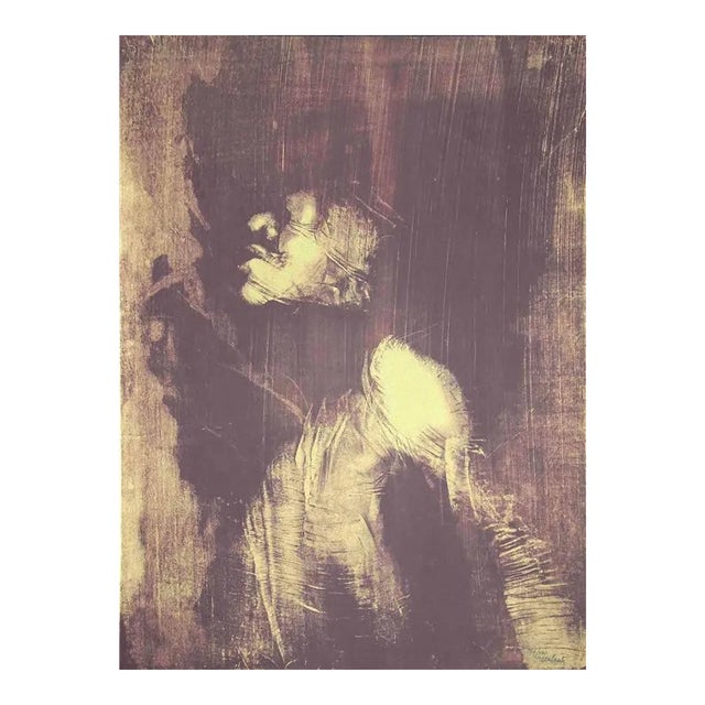 Antonio Recalcati - the Shape - Original Lithograph - 1970s For Sale