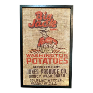 Big Jack Washington Potatoes Graphic 1950s