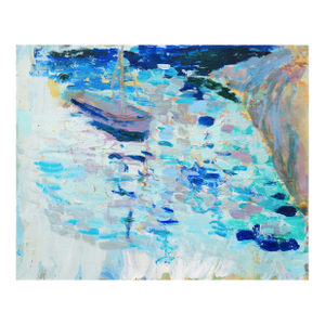 'Off the Coast of Monterey' by Robert Canete, 2015, American Post-Impressionist Oil, Carmel, Stanford