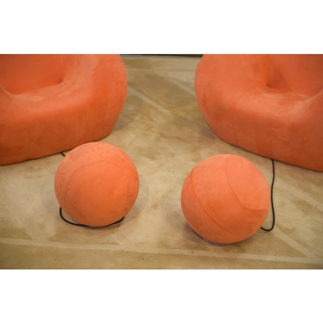 Mamma Chairs with Ottomans by Gaetano Pesce, 1990s, Set of 4 For Sale - Image 6 of 8